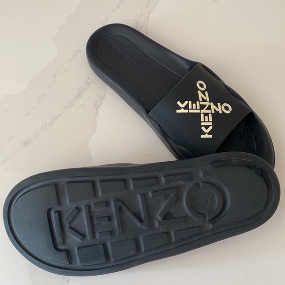 Men’s Kenzo Slides - MINT CONDITION - Worn less than 5 times. Size: US 9, EU 42 - Picture 2 of 2